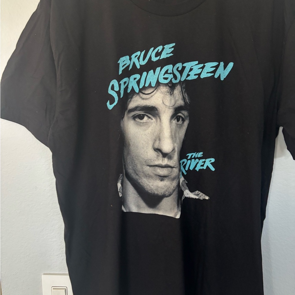 Bruce Springsteen Black Graphic T-Shirt